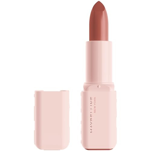 MAYBELLINE Serum Lipstick, Hydrating Lip Makeup with 8HRs of Lip Plumping Moisture with Hyaluronic Acid + Oil Blend, Upstate (Light Cool Brown Satin) | Amazon (US)