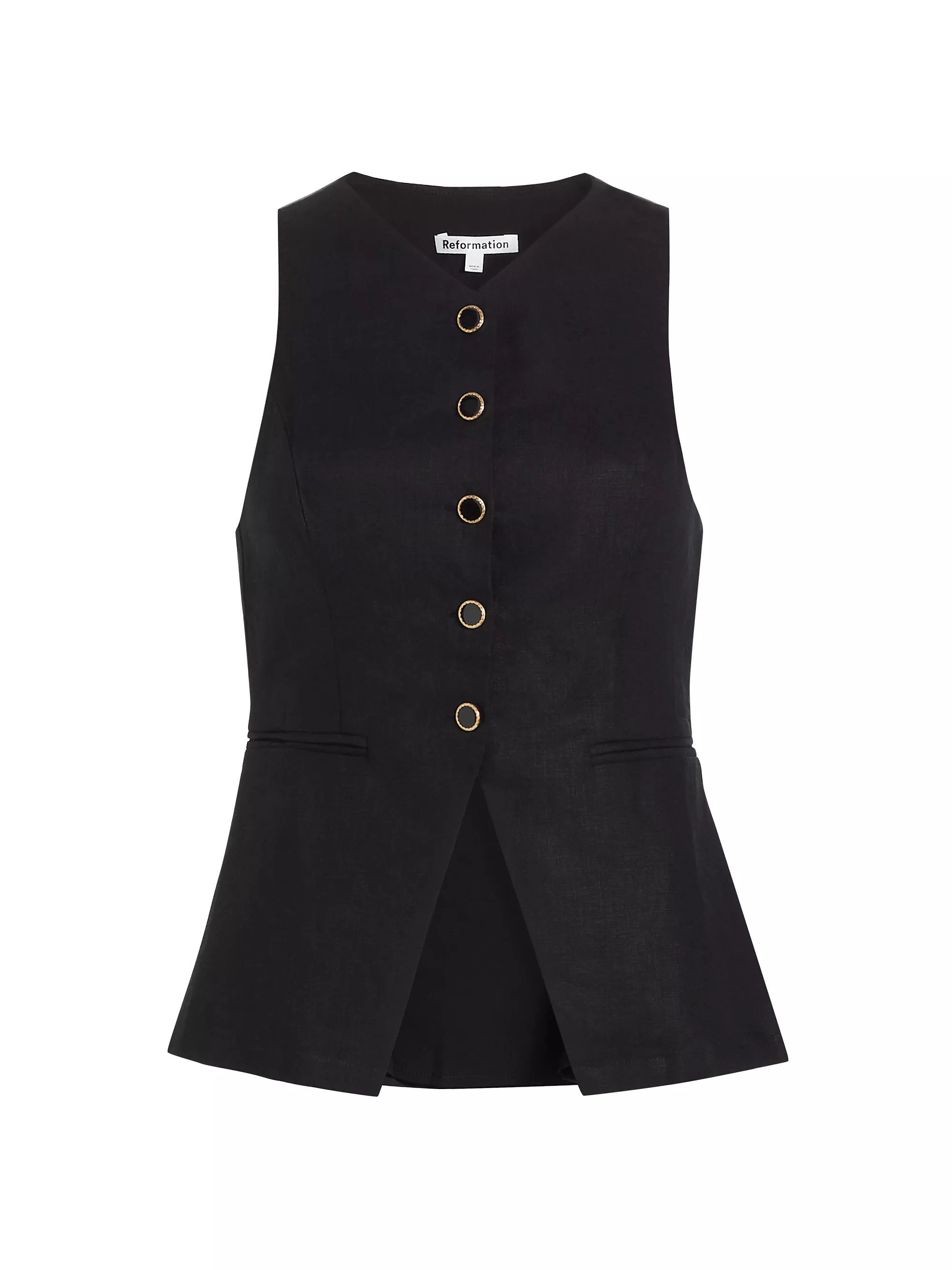 Aspen Linen Top | Saks Fifth Avenue