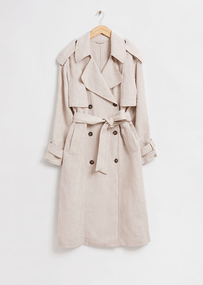Linen Trench Coat | & Other Stories (EU + UK)