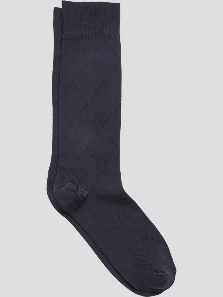 Pronto Uomo Solid Tuxedo Lux Socks, 1-Pair | Socks | Men's Wearhouse | The Men's Wearhouse