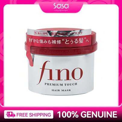 Fino Premium Touch Hair Mask,8.11 Oz/230g - Smooth And Strengthen Hair Strands, Revealing Dewy And Shining Hair And Enjoying Touchable Smoothness, Sui | SHEIN