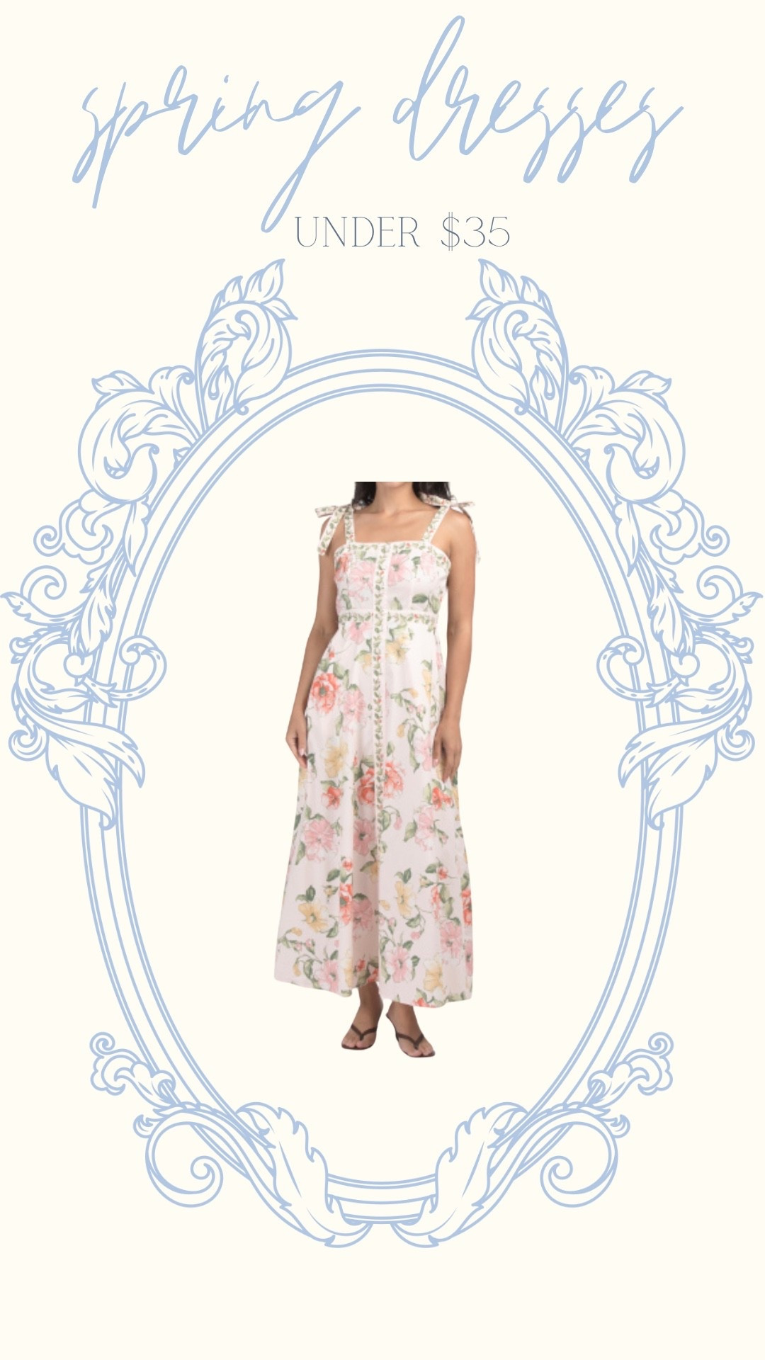 Love this floral midi dress. Can’t believe the price!