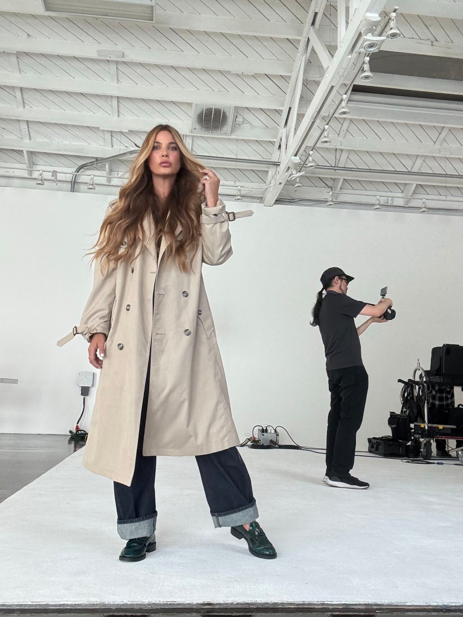 So glad you’re here! Use code LTK15 for 15% off Sea Glass (a special thank you for my LTK community). Hair via T3 hot rollers and Académie Hair  Sea Glass + T3 hot rollers
Lips: D&G Brownie Nude lipliner + Armani 503 Lipstick 
Cheeks: Armani Fluid Sheer 11
Shirt: medium (my favorite brand for button downs)
Jeans size 27…my current favorites  
Vintage trench…men’s Dior 

#LTKWorkwear #LTKgrwm #LTKdayinmylife