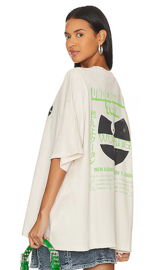 Wu-tang Underground Tour Tee in Dirty White | Revolve Clothing (Global)