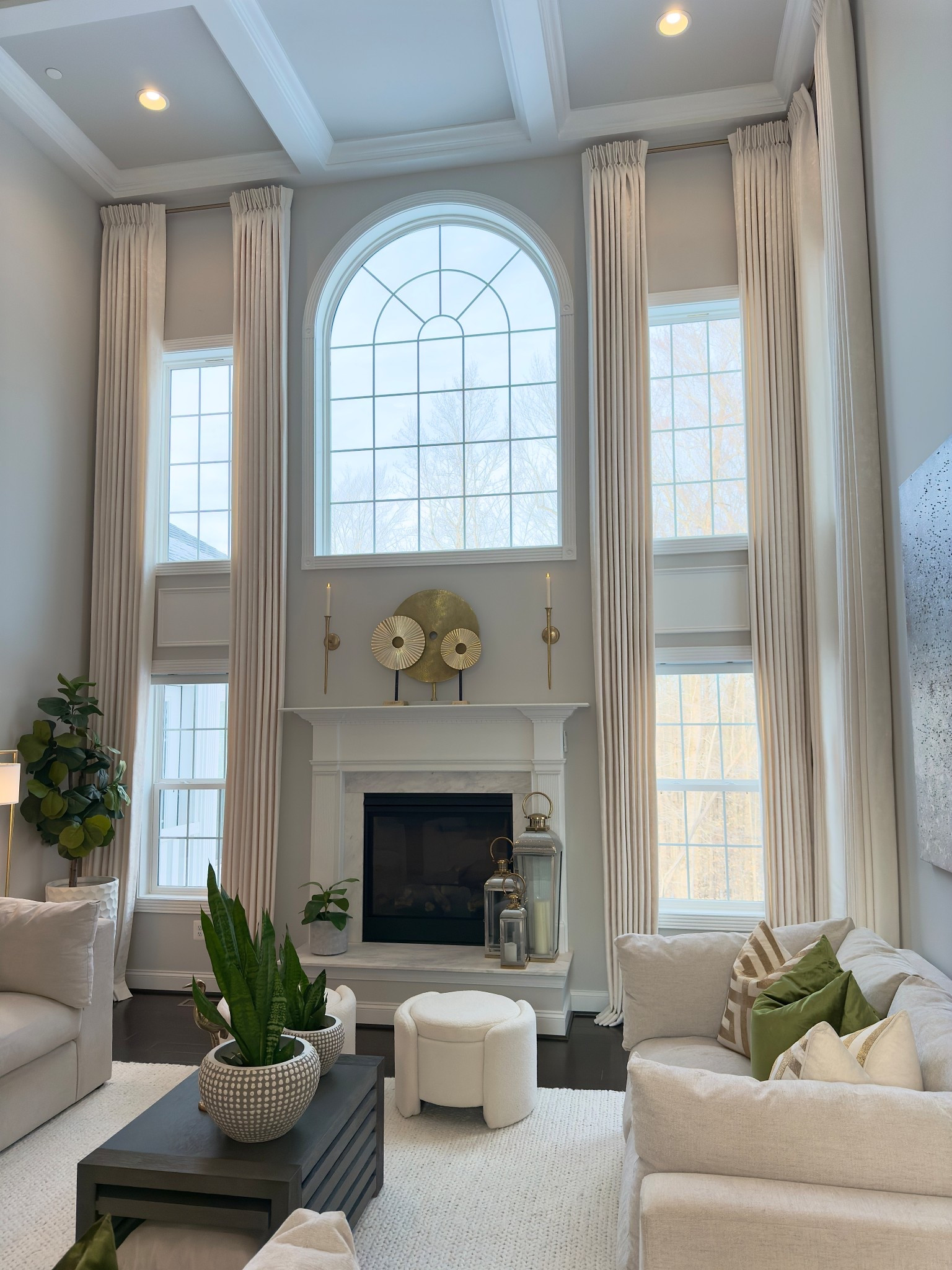 Customized Faux Linen curtains

#LTKSaleAlert #LTKHome