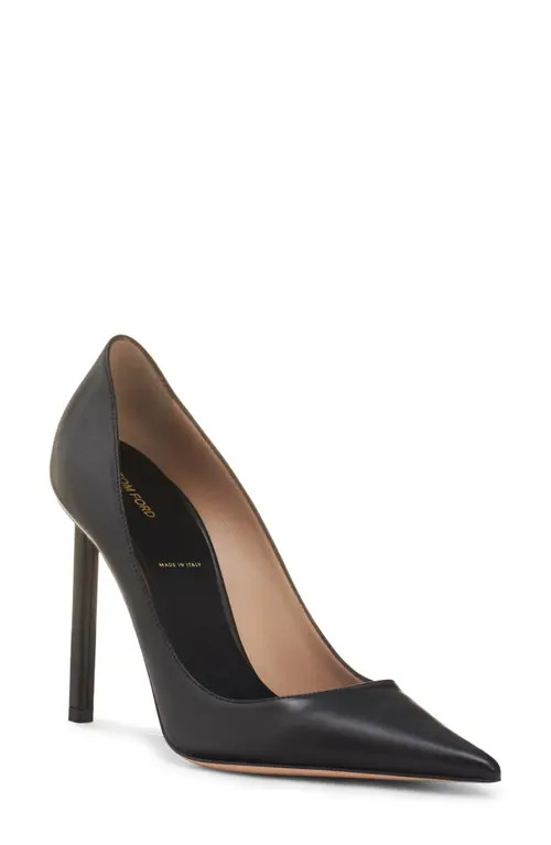 TOM FORD Betty Pointed Toe Pump in 1N001 Black at Nordstrom, Size 38.5 | Nordstrom