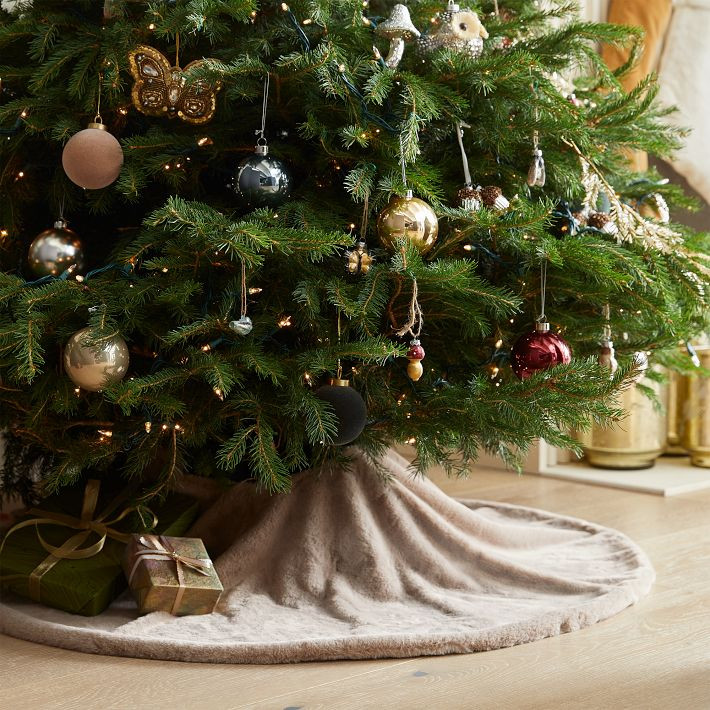 Faux Fur Tree Skirt | West Elm (US)