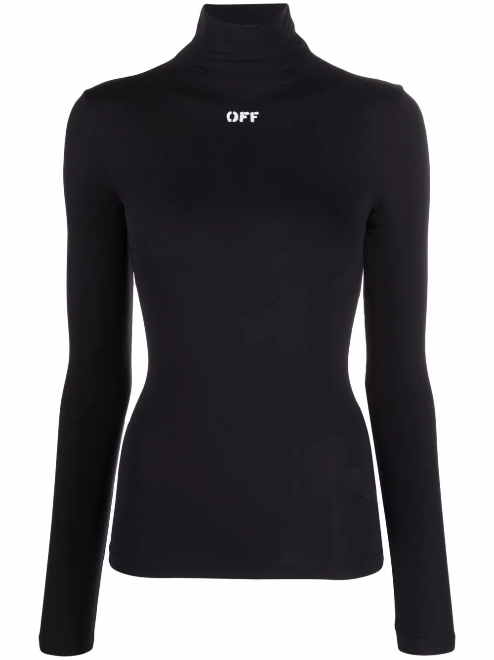 Off-stamp roll-neck top | Farfetch Global