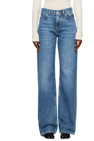 Blue Wata Cut Jeans | SSENSE