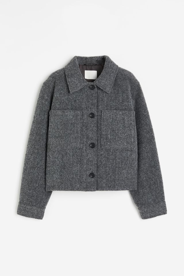 Wool-blend jacket | H&M (UK, MY, IN, SG, PH, TW, HK, KR)