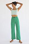 Maeve Colette Cropped Wide-Leg Pants | Anthropologie (US)