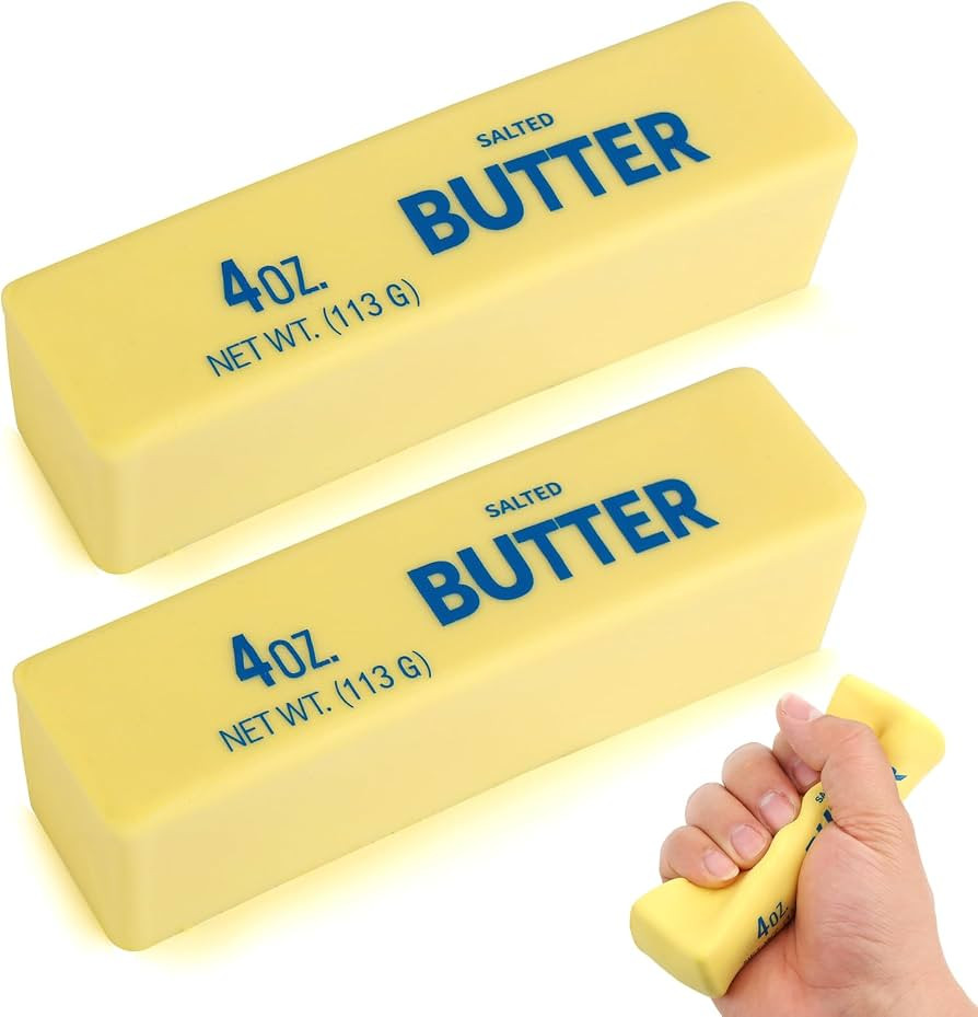Slow Rising Butter Squishy, Food Stress Balls for Adulds Anxiety Relief Squishies Soft Fidgets fo... | Amazon (US)