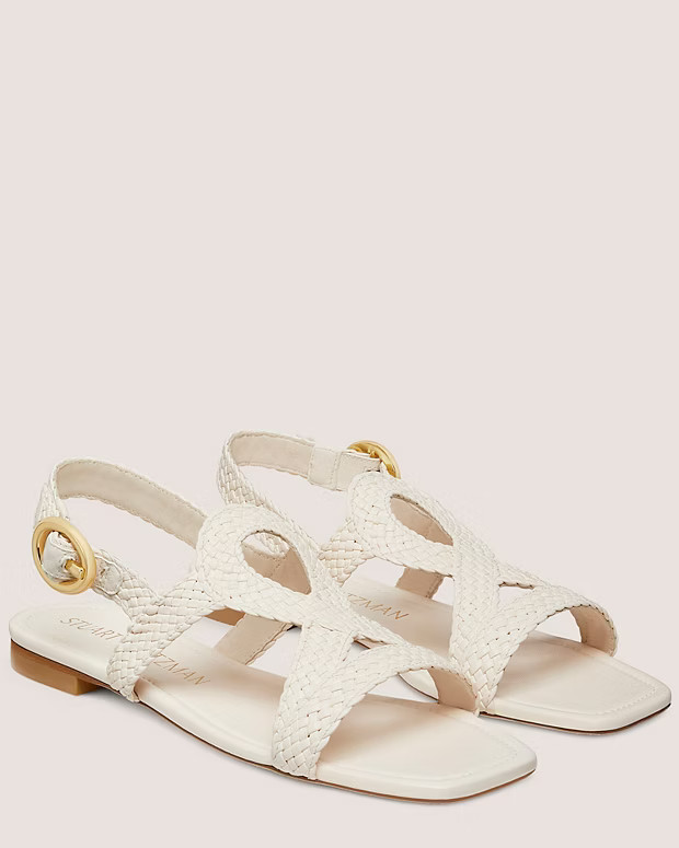 WOVETTE FLAT SANDAL | Stuart Weitzman (US)