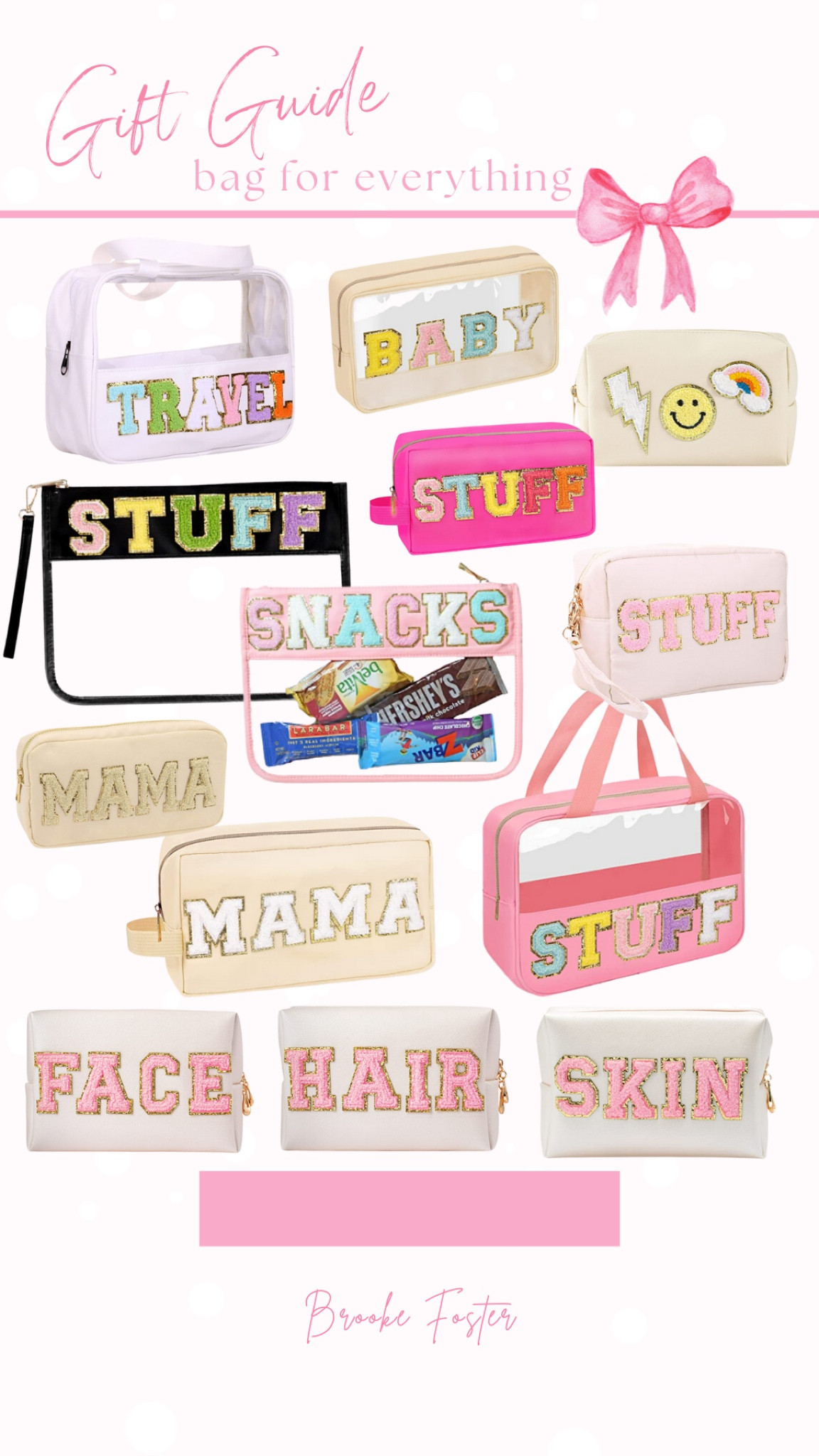 These bags make the easiest gifts! You could add so many cute things in the bag too 🤍 #giftguide

#LTKunder50 #LTKSeasonal #LTKHoliday