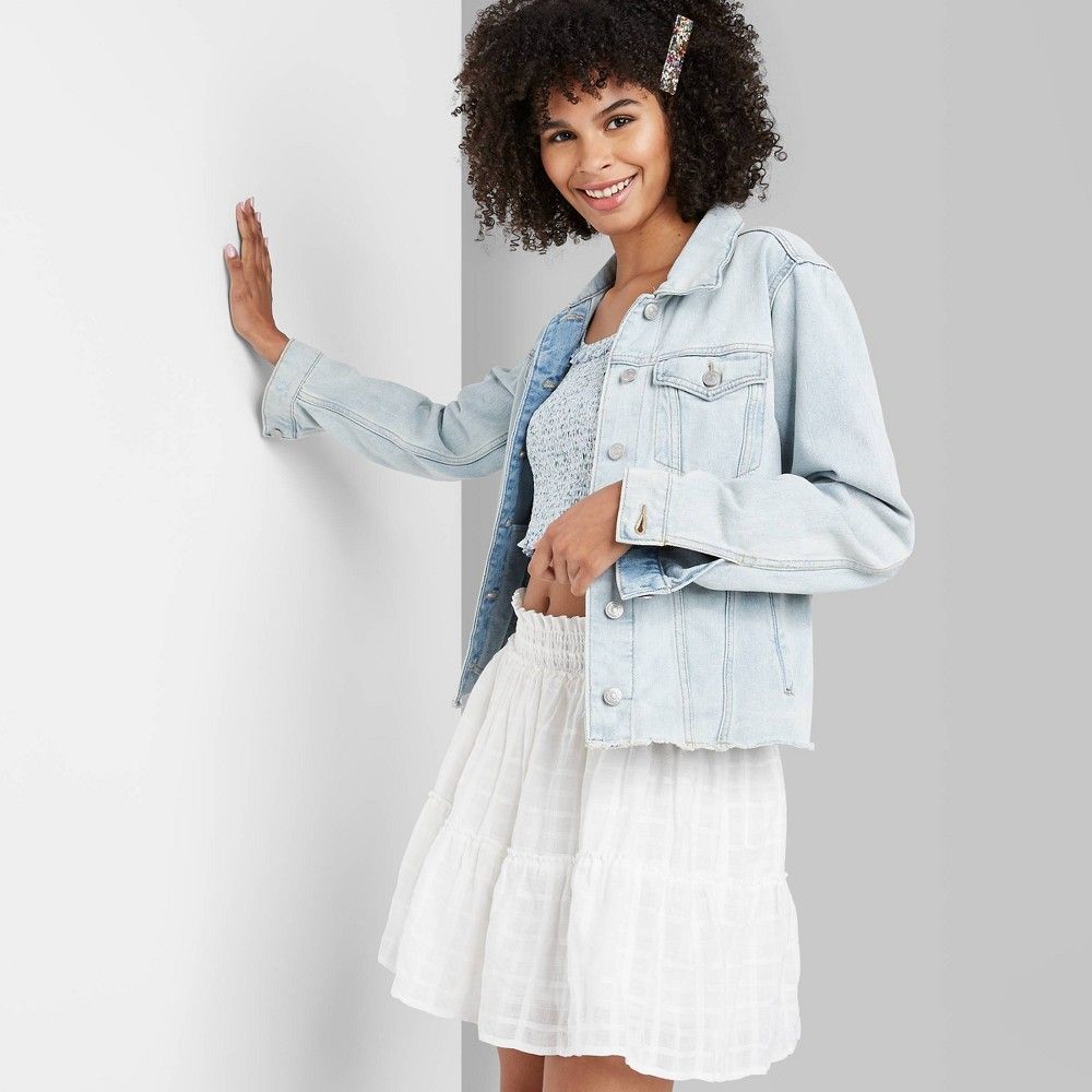 Women' High-Rie mocked Mini kirt - Wid Fabe™ | Target