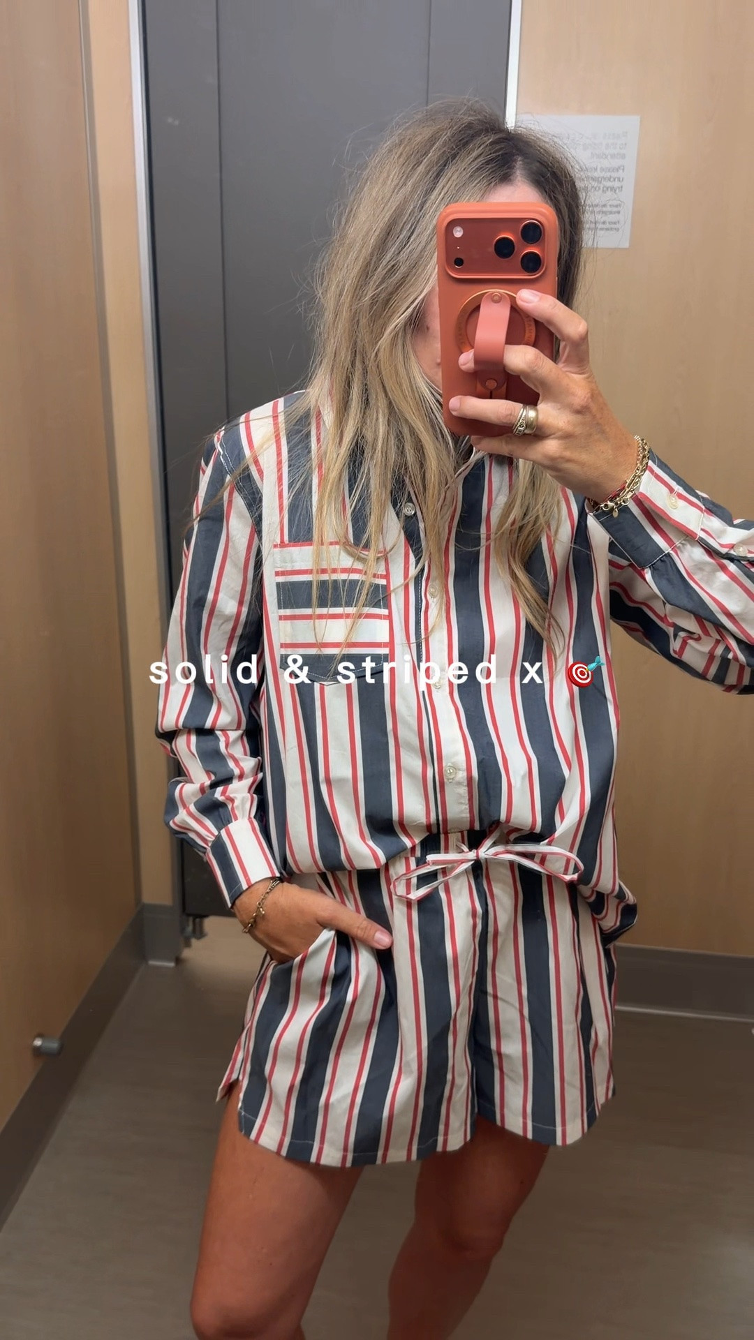 The solid & striped x 🎯 collab has arrived! 🙌🏼 SO much more online!