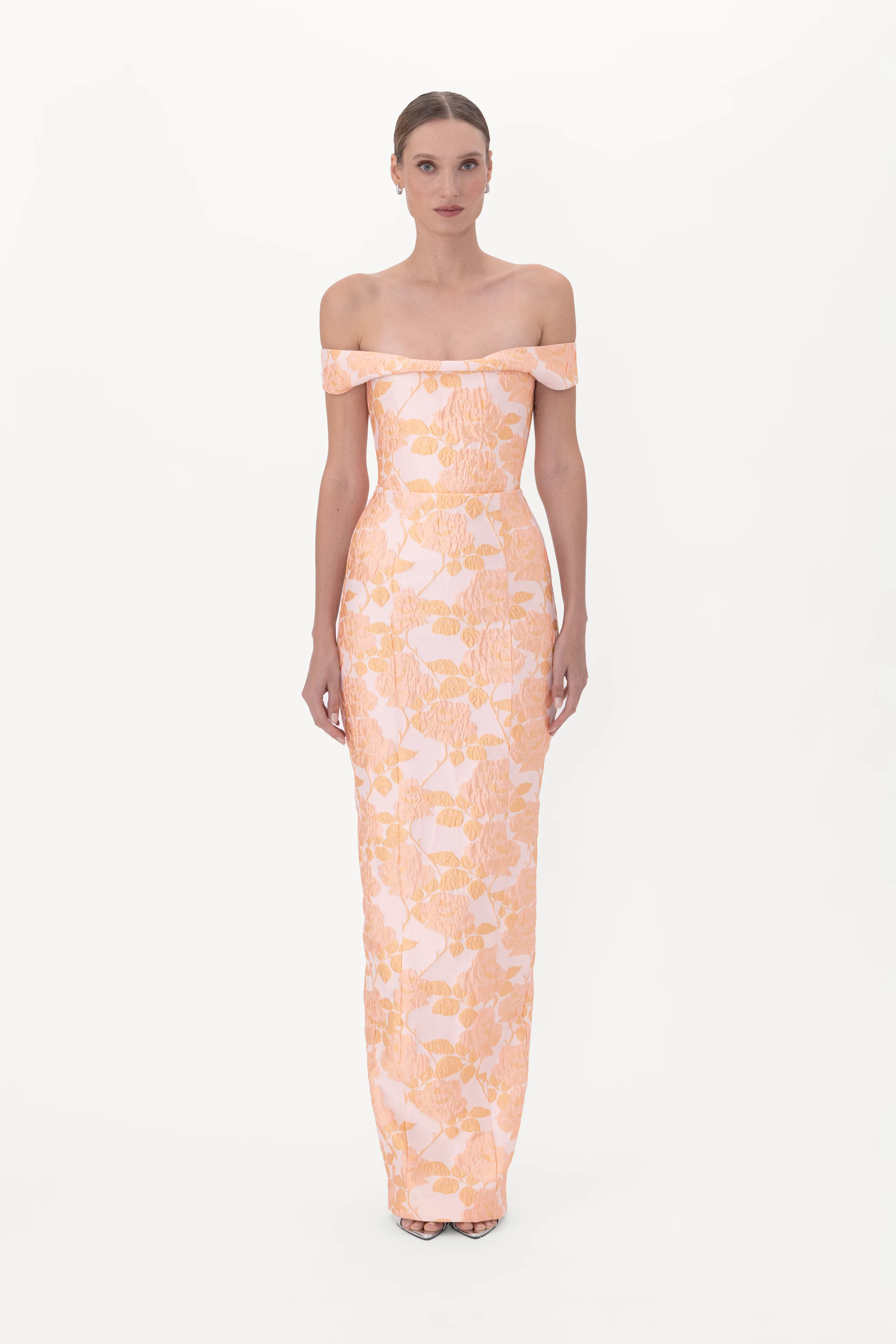 Joanna Jacquard Gown | Sau Lee