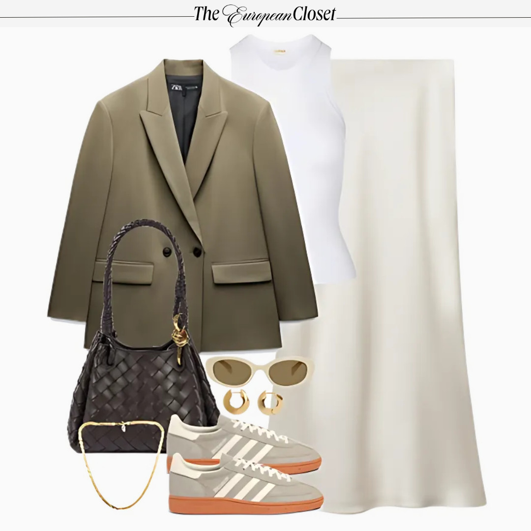 silk skirt outfit  

 #LTKSpringSale #LTKStyleTip #LTKWorkwear