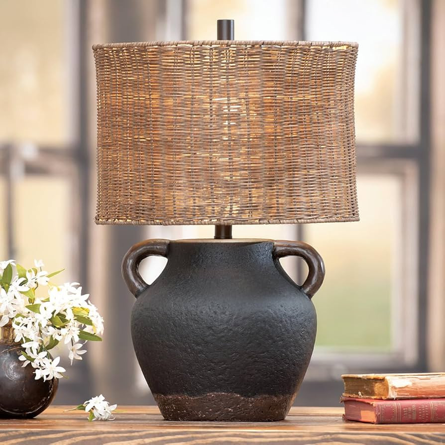 BLACK FOREST DECOR Midnight Lodge Jug Table Lamp | Amazon (US)