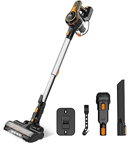 Amazon.com - INSE Cordless Vacuum Cleaner, 23Kpa Strong Suction Stick Vacuum with 45min Max Long ... | Amazon (US)