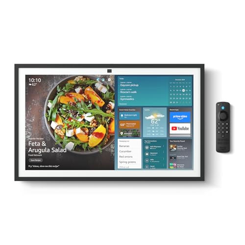 Introducing Amazon Echo Show 21 | A stunning 21" smart kitchen TV for home organization with Alexa | Amazon (US)