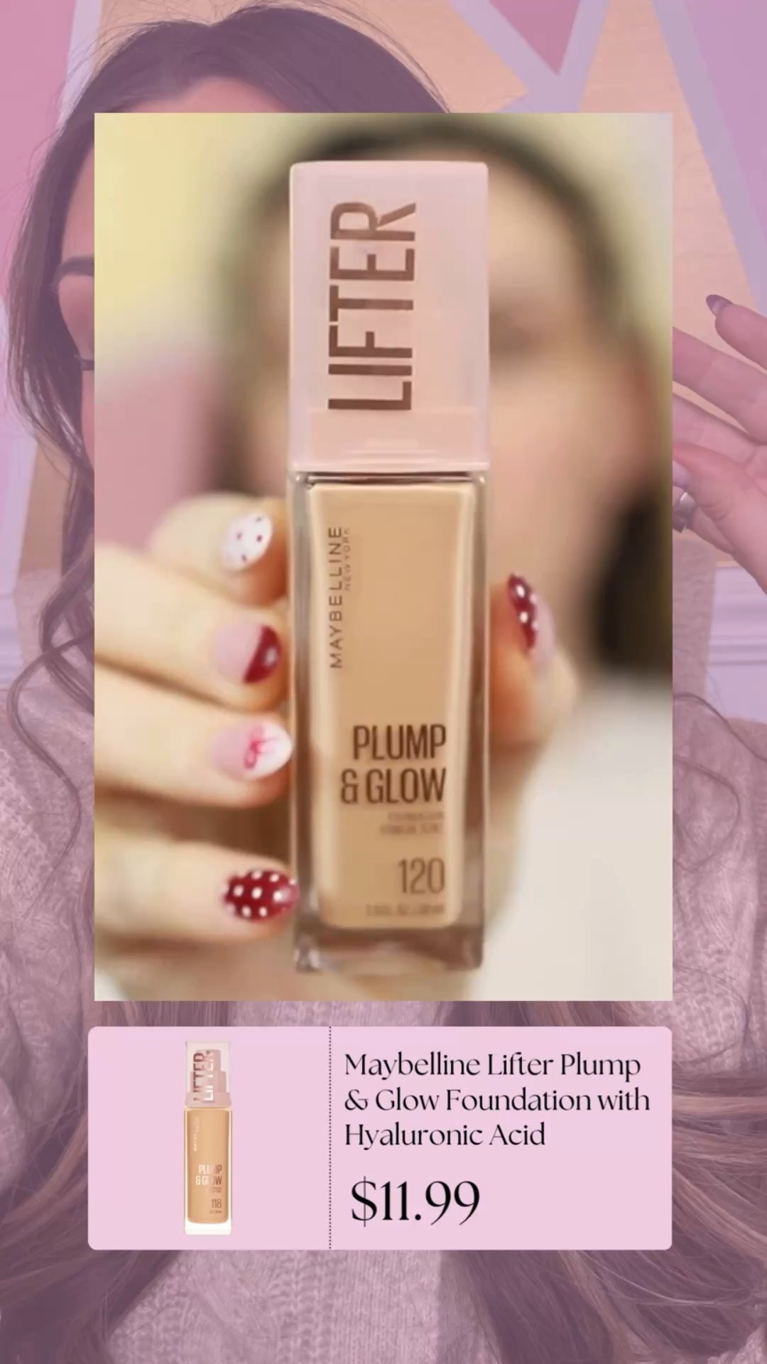 If you're looking for budget friendly foundation I highly recommend this Maybelline one that leaves your skin with a glowy finish!

#LTKBeauty #LTKSeasonal #LTKgrwm