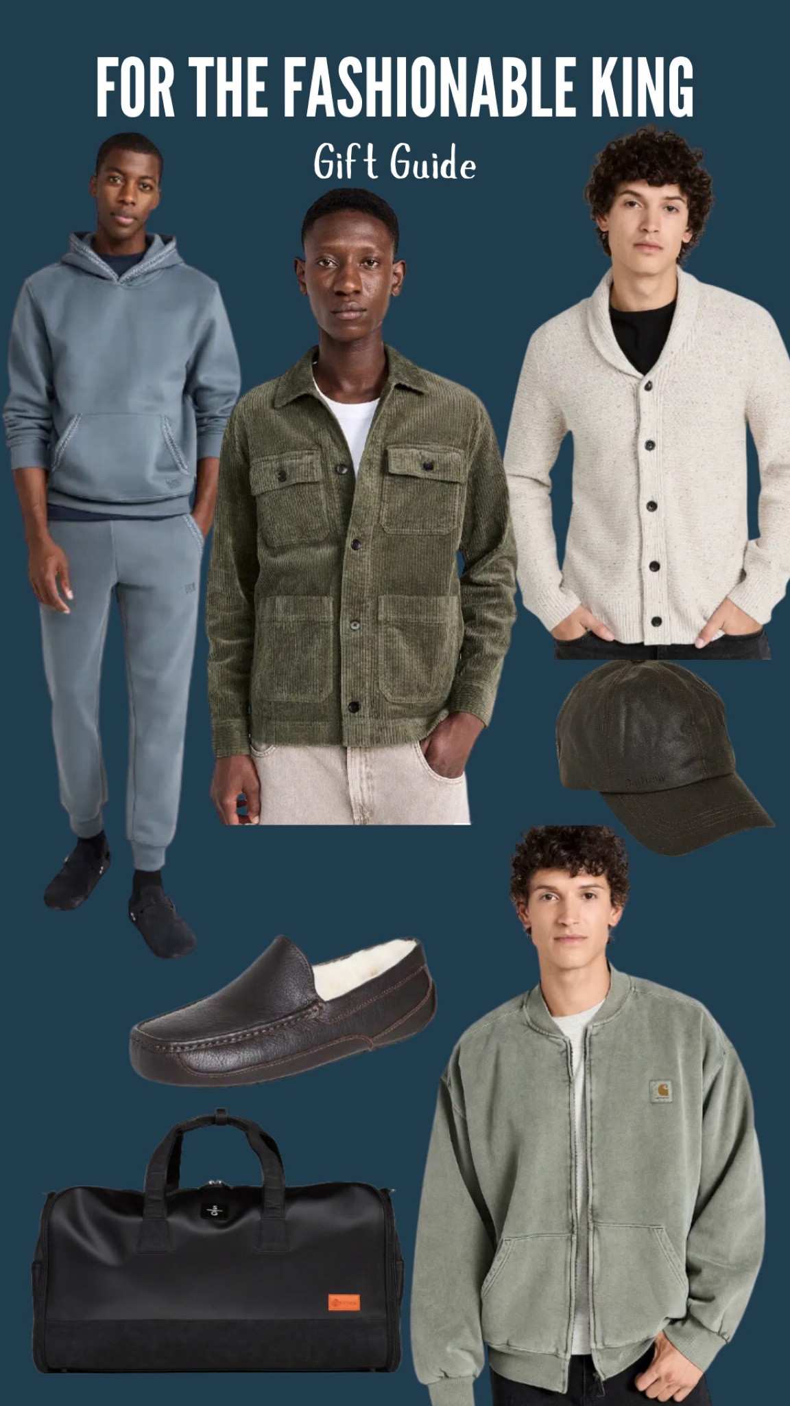 For the fashionable King! #GiftGuide

#LTKHoliday #LTKGiftGuide #LTKSeasonal
