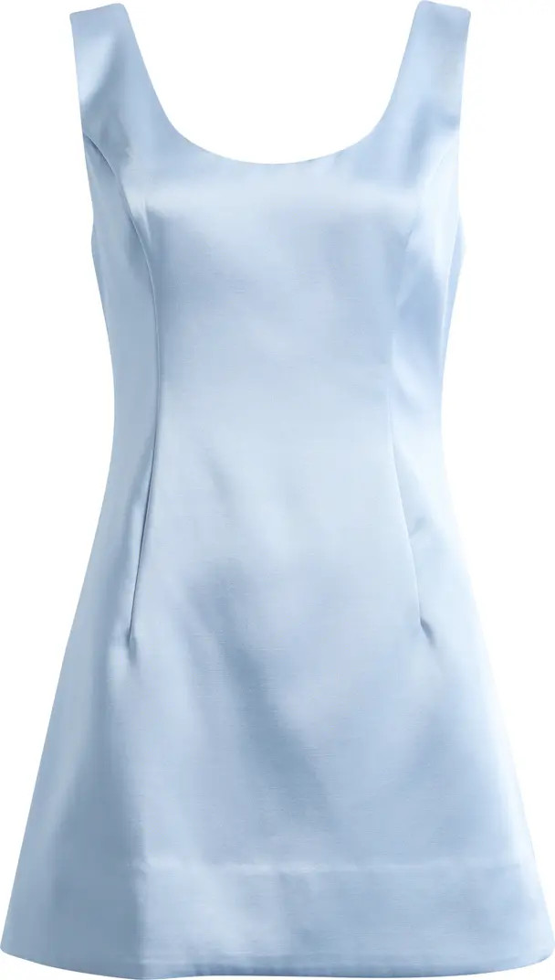 Franceska Satin Minidress | Nordstrom