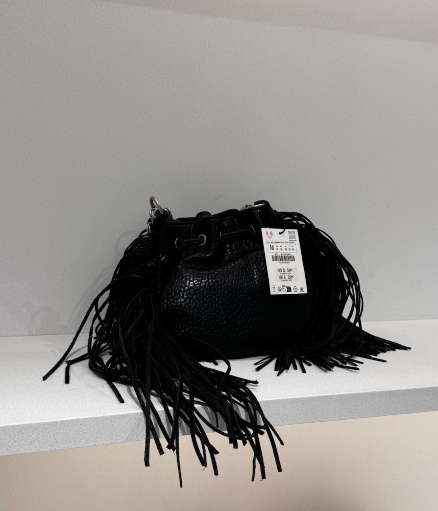 Black fringe leather handbag! Staple and capsule wardrobe accessory find!

#LTKootd