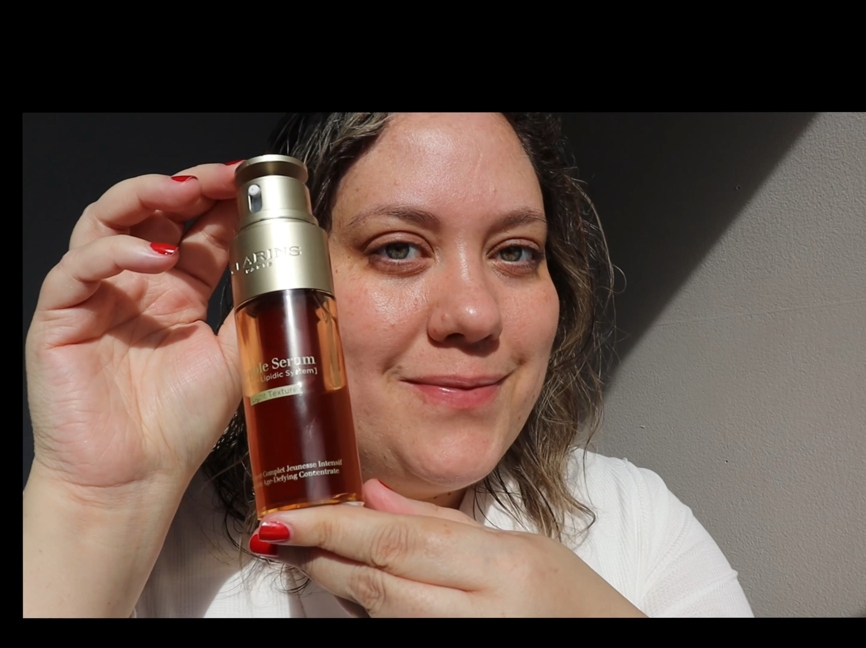 One of the things I love about Clarins Double Serum is that it is simple to use, but does so much - minimizes fine lines and wrinkles, hydrates and moisturizes, minimizes the appearance of pores. While it can be ways to apply, it doesn't mean you can't pretend you're at the spa. Clarins recommends applying the serum with a pressing technique that can help drain extra fluid. Whenever I just want a few extra minutes to myself, this is what I do - and it's much less than the cost of a facial! #clarinspartner 

#LTKbeauty #LTKBeautySale #LTKunder100