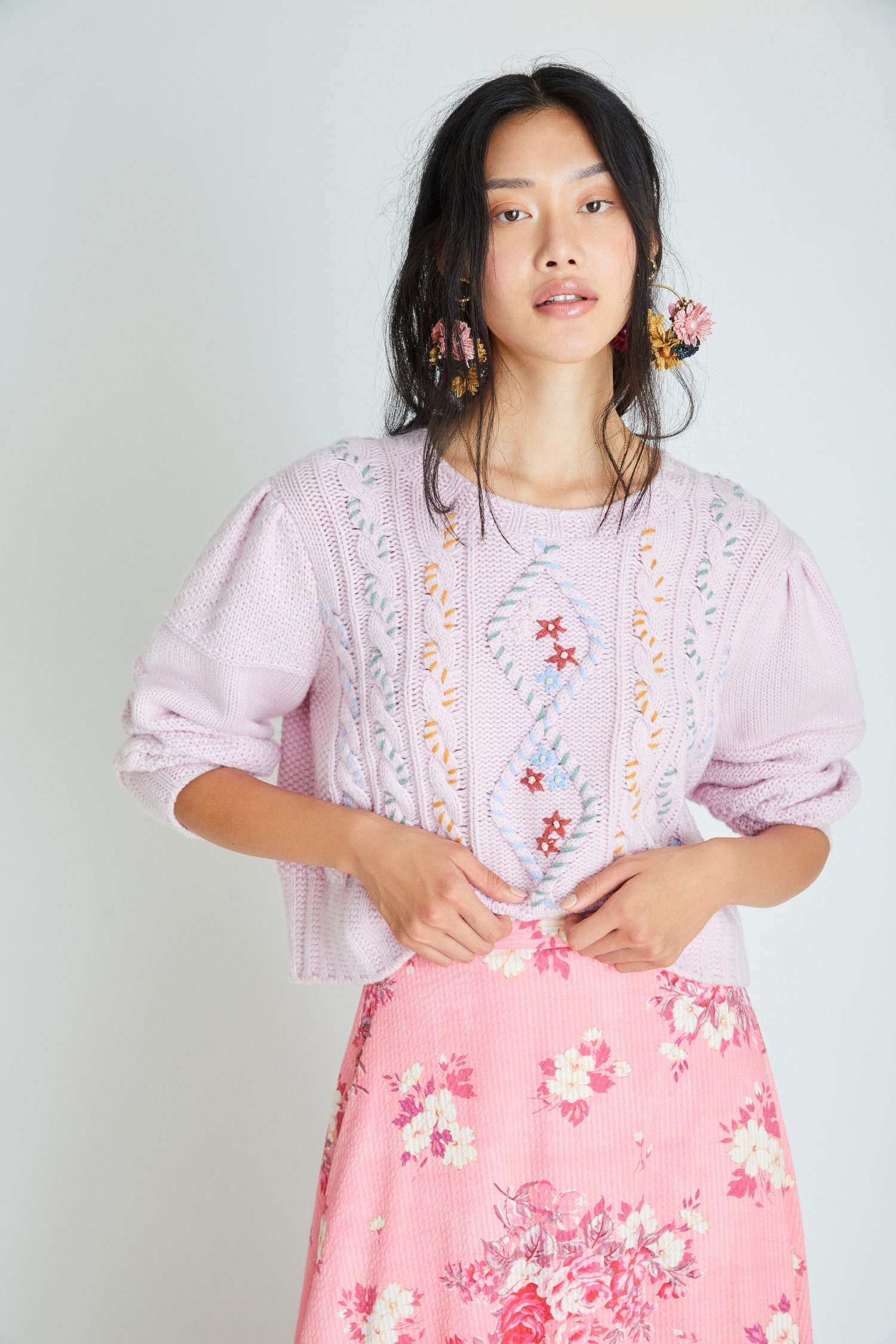 Leni Pullover | LOVESHACKFANCY