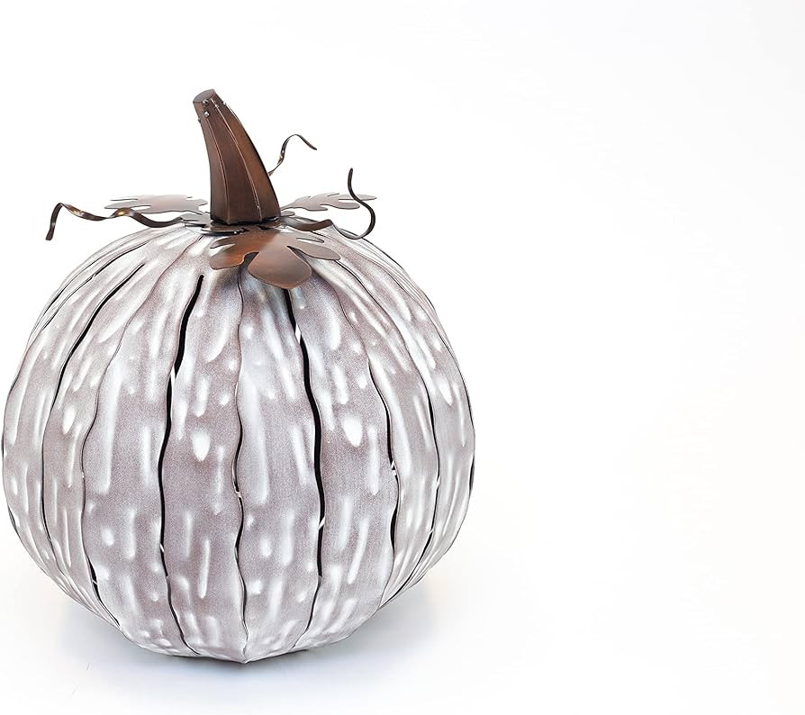 Desert Steel Pumpkiun Luminary (White Mocha) | Amazon (US)