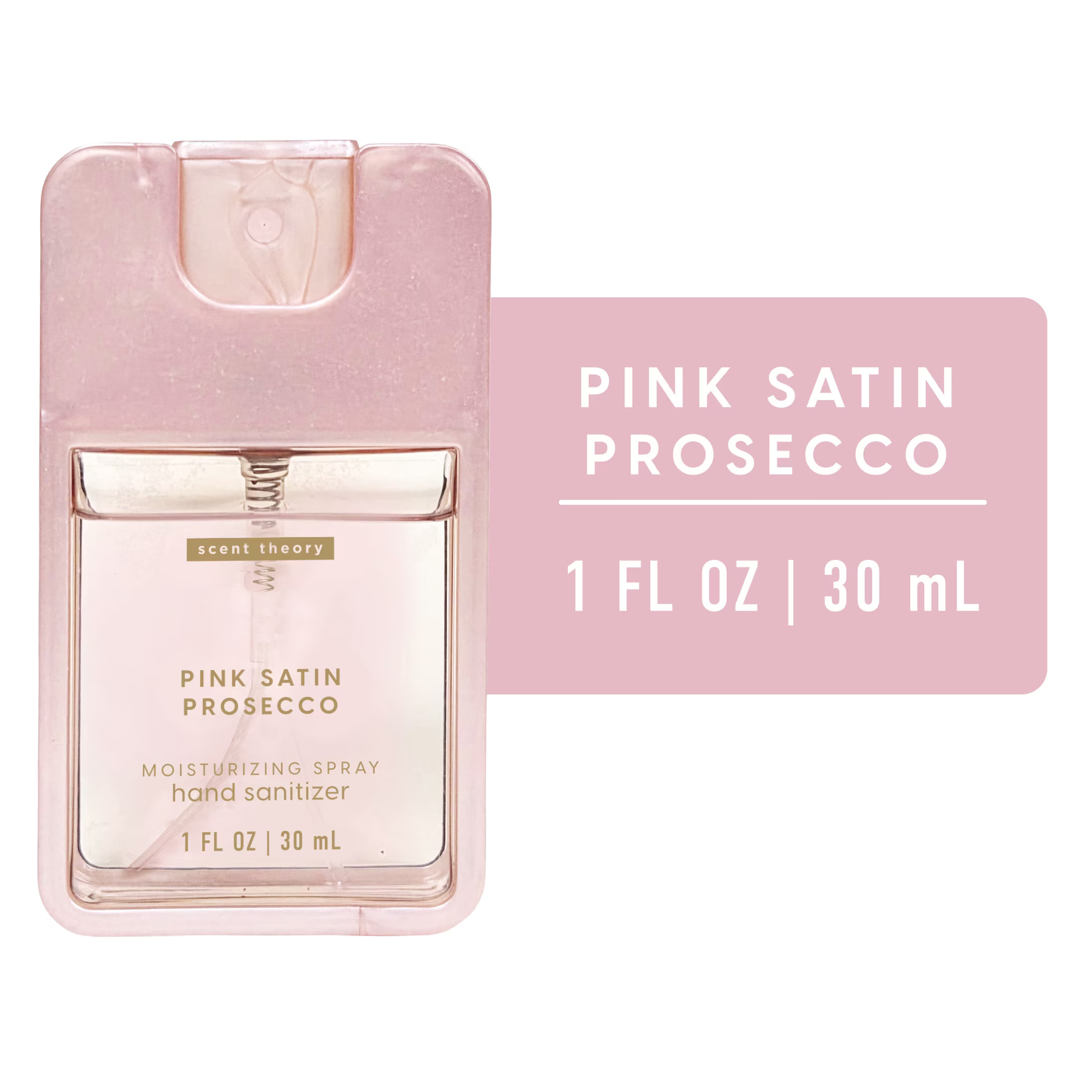 Scent Theory Hand Sanitizer Spray, Pink Satin Prosecco, 1 fl oz | Walmart (US)