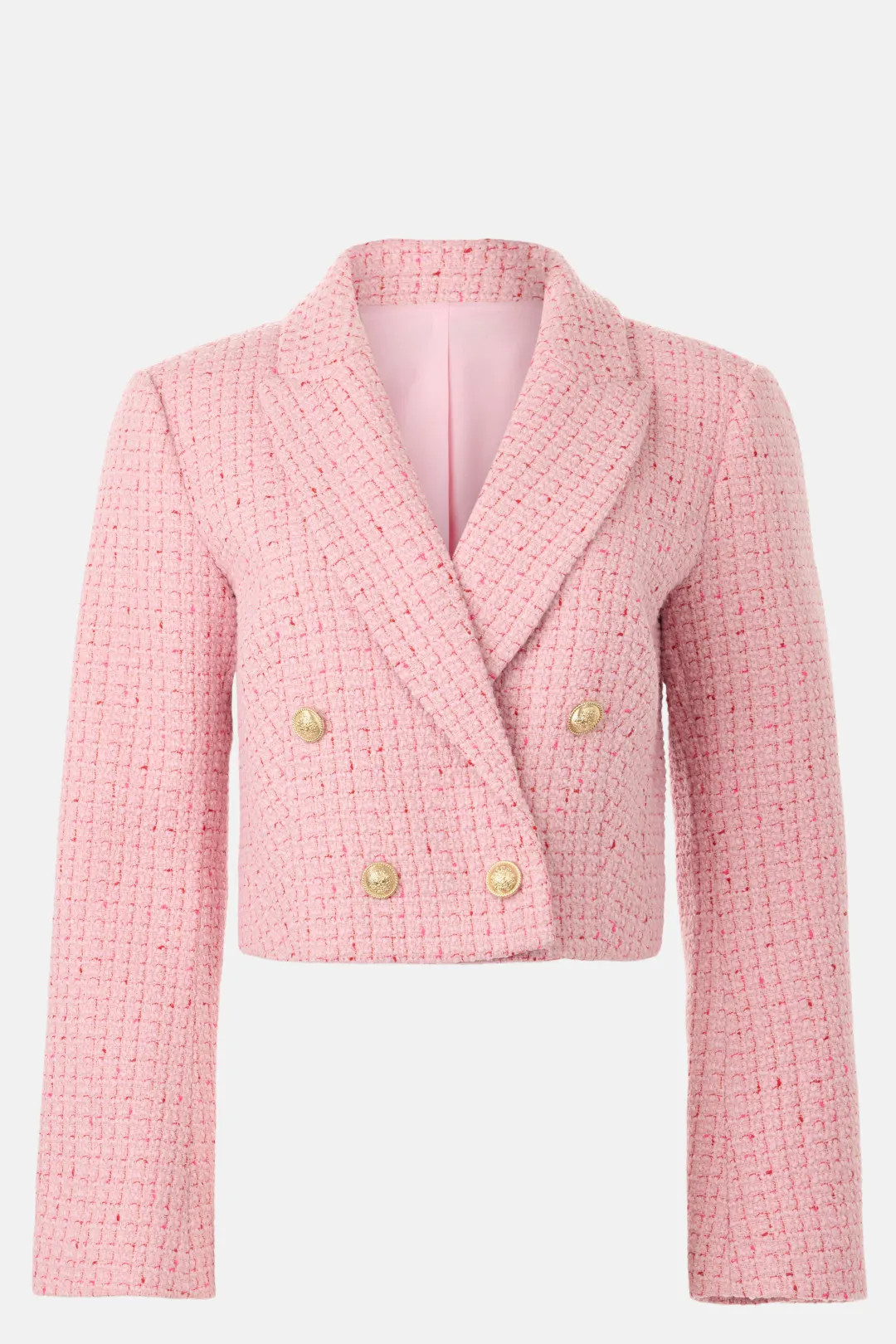 Double Breasted Tweed Blazer | Rent the Runway