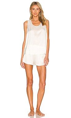 LUNYA Washable Silk Set in Tranquil White from Revolve.com | Revolve Clothing (Global)