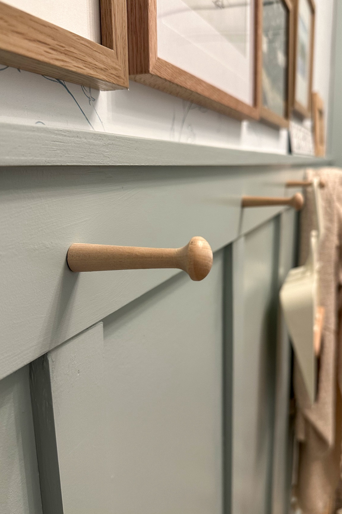 Classic peg rail for any mudroom or laundry room - just add these pegs and instanly upgrade the look! 

#LTKhome #LTKfamily #LTKstyletip