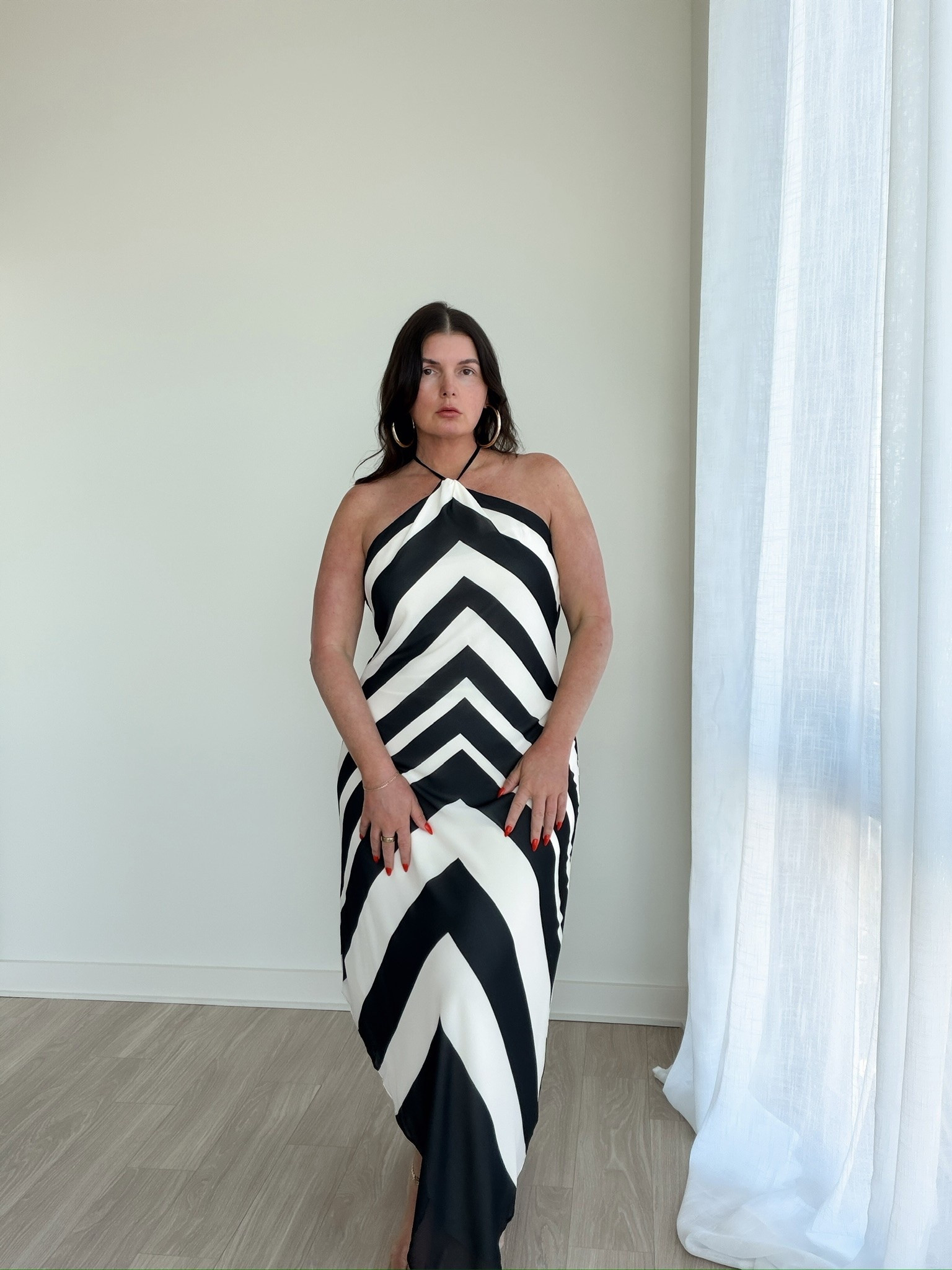 Black and white is a classic spring/summer combo. 
Halter dress
Maxi dress

#LTKootd #LTKSeasonal