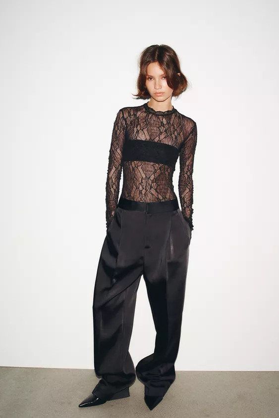 LACE BODYSUIT | Zara US