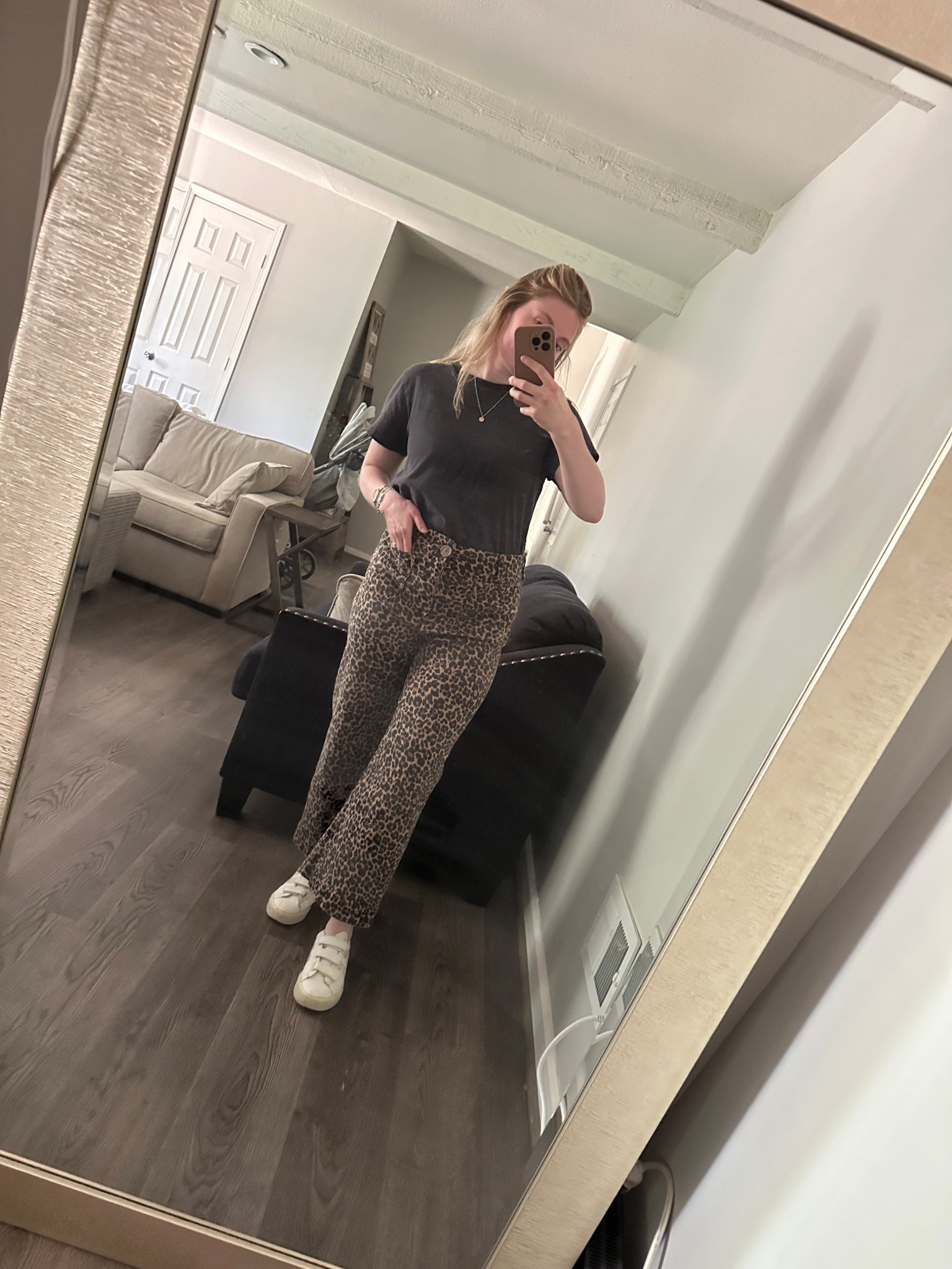 Just a little OOTD 

WORKWEAR
errand outfit 
Saturday day 
Day date 
Cheetah pants 

#LTKFamily #LTKWorkwear