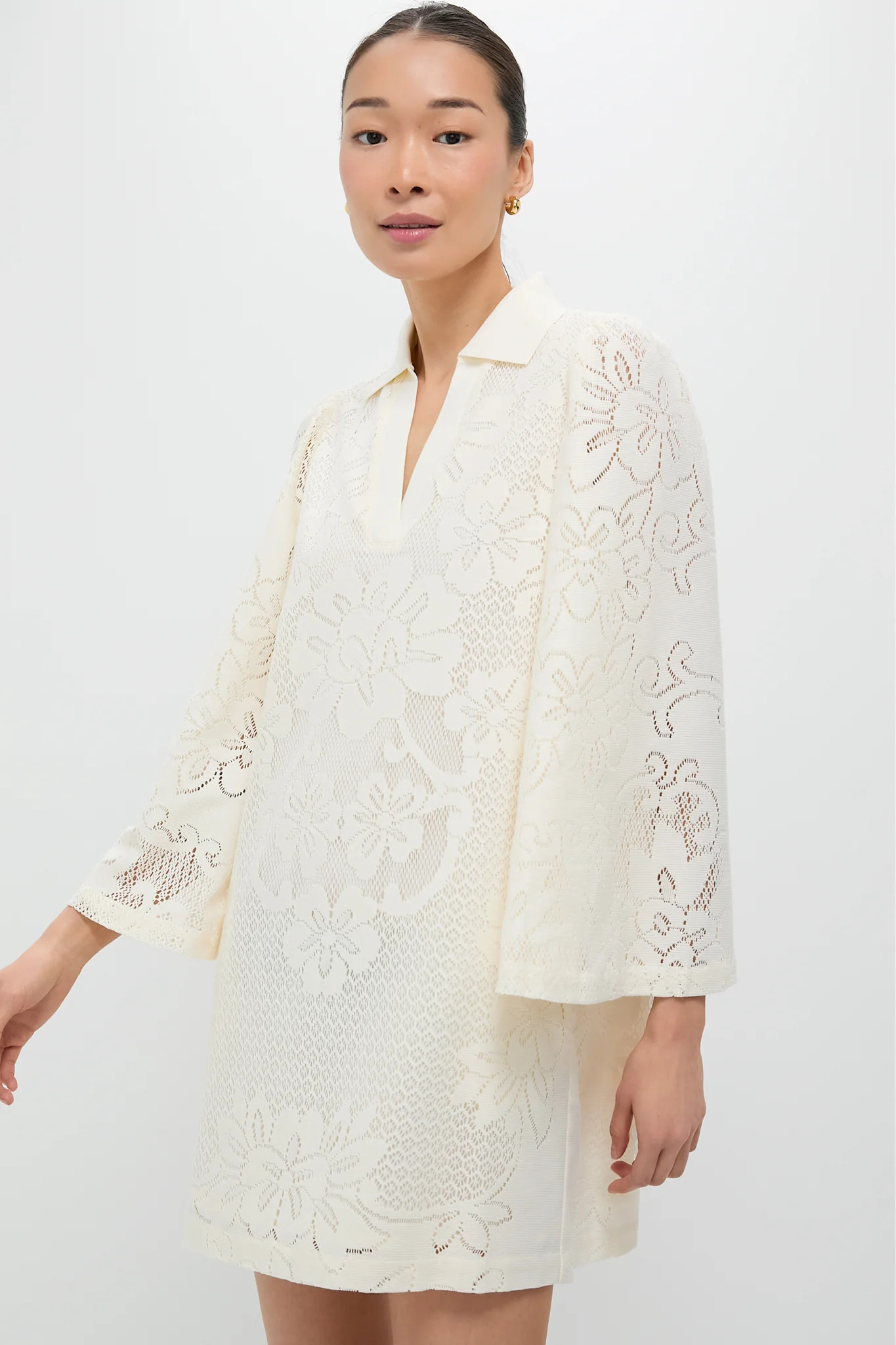 Ivory Lace Courtney Dress | Tuckernuck (US)