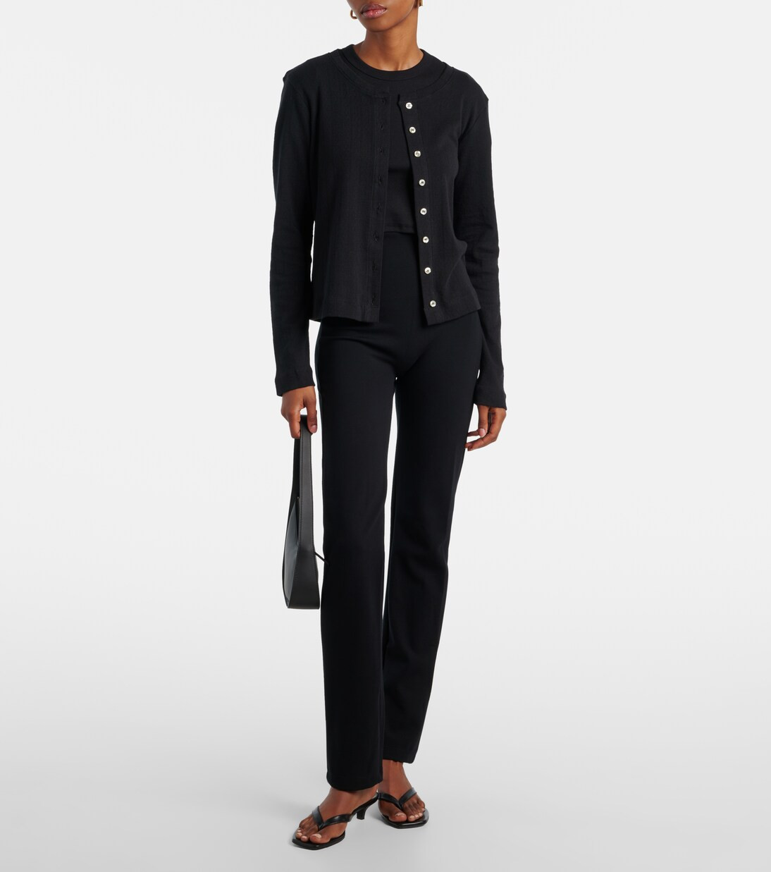 Pointelle cotton cardigan | Mytheresa (UK)