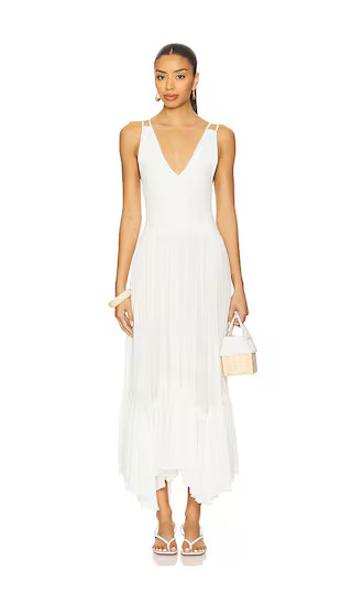 x REVOLVE Fun In The Sun Maxi Dress in Ivory | Revolve Clothing (Global)