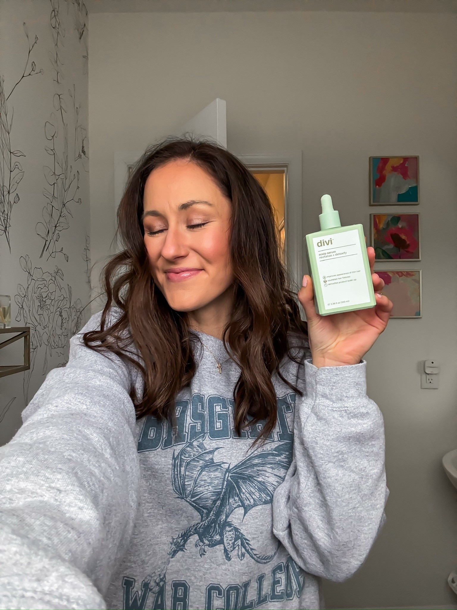 The BEST scalp serum - use code ericaligenza20 for 20% off! 

#LTKBeauty #LTKgrwm #LTKmorningroutine