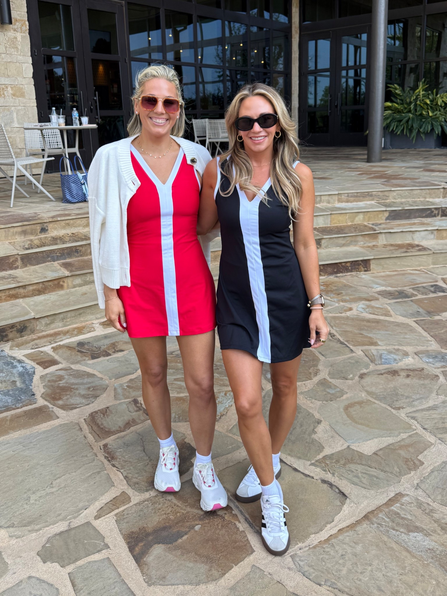 Walking fit! Mine is Abercrombie and Kristen’s is Amazon! Both in the size small! 

#LTKFindsUnder50 #LTKFindsUnder100 #LTKPetite