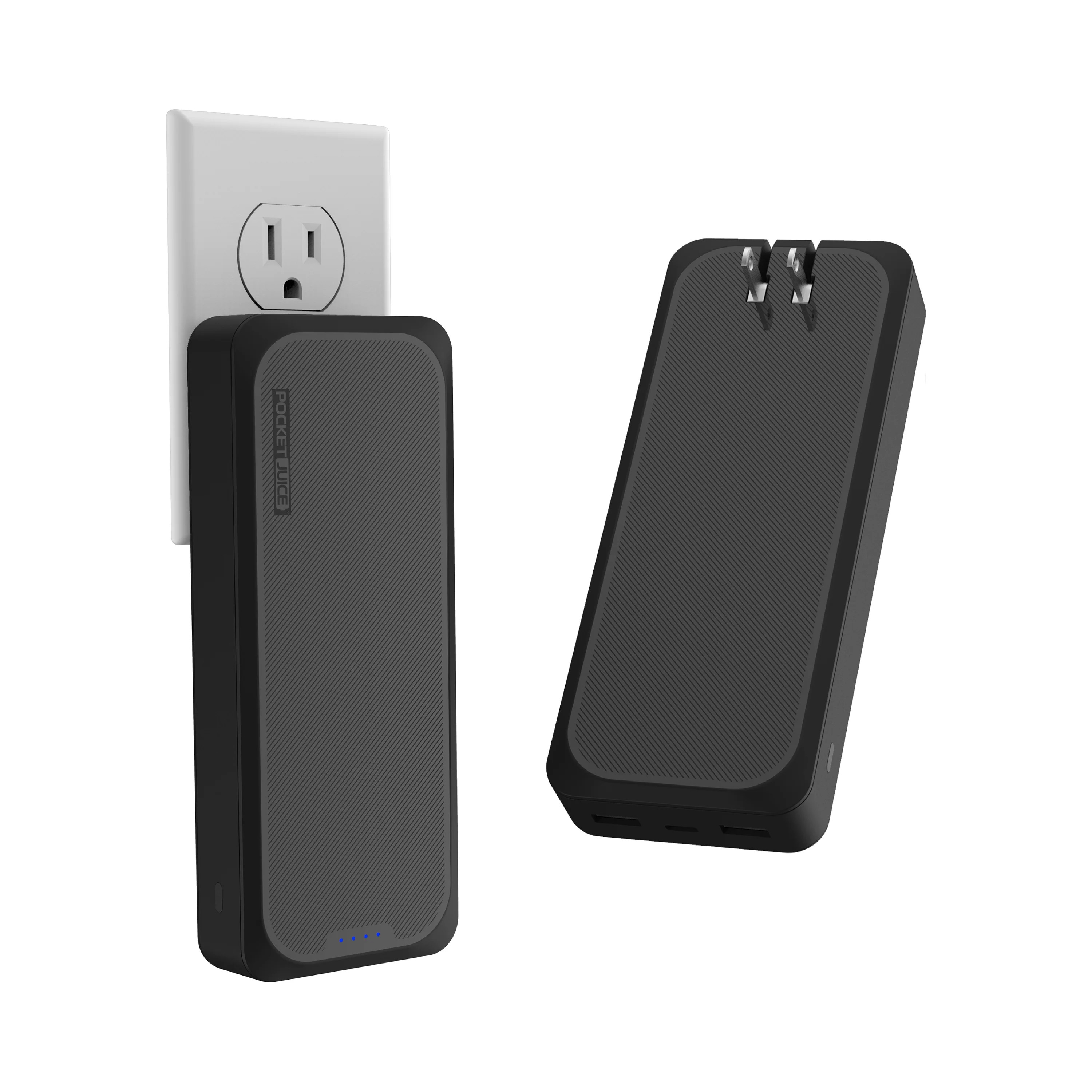 Pocket Juice Endurance AC, 20,000 mAh Portable Power Bank Charger with Built-in Wall Plug - Walma... | Walmart (US)