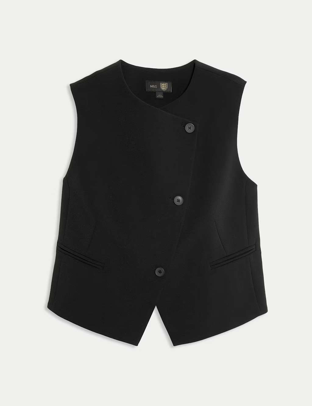 Tailored Asymmetric Waistcoat | Marks & Spencer (UK)