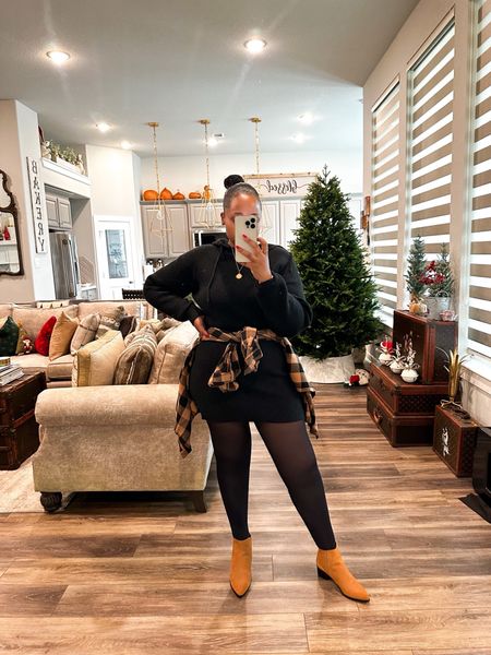 Dress-  size medium 
Flannel-  size medium 
Stocking-  size medium 
Boots-  tts 

Fall outfit - fall fashion - thanksgiving - thanksgiving outfit - sweater dress - ankle boots - comfy outfit - dress - fall dress - winter dress - stockings- 

Follow my shop @styledbylynnai on the @shop.LTK app to shop this post and get my exclusive app-only content!

#liketkit 
@shop.ltk
https://liketk.it/4nL7U

Follow my shop @styledbylynnai on the @shop.LTK app to shop this post and get my exclusive app-only content!

#liketkit 
@shop.ltk
https://liketk.it/4nPtF

Follow my shop @styledbylynnai on the @shop.LTK app to shop this post and get my exclusive app-only content!

#liketkit 
@shop.ltk
https://liketk.it/4nQIR

#LTKstyletip #LTKfindsunder50 #LTKparties #LTKSeasonal #LTKHoliday