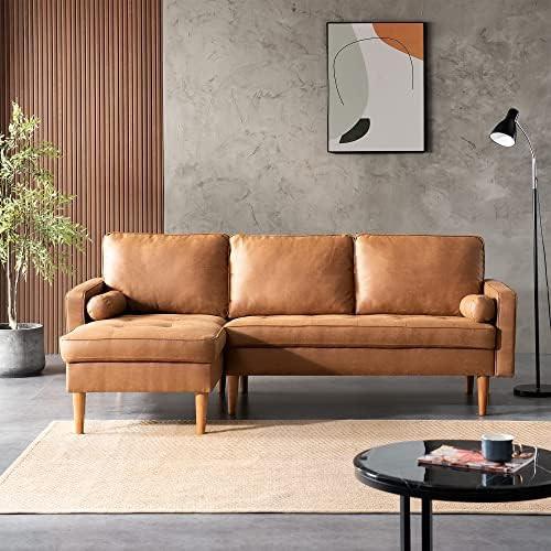 XIZZI Convertible Sectional Sofa Couch L Shaped Sofa 3-Seat Couch with Chaise for Living Room,L S... | Amazon (US)