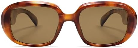 SOJOS Retro Oval Polarized Sunglasses for Women Men 90s Vintage UV400 Protection SJ2621 | Amazon (US)