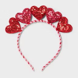 Heart Valentine's Day Headband Accessory - Spritz™ | Target
